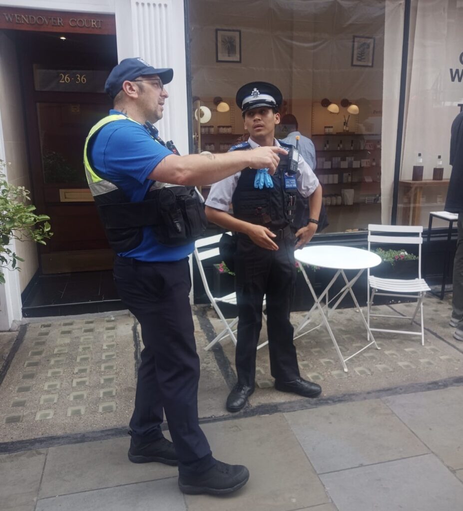 Harley Street BID Joins Forces with Metropolitan Police and Westminster City Council for Clean & Safe Streets Audit