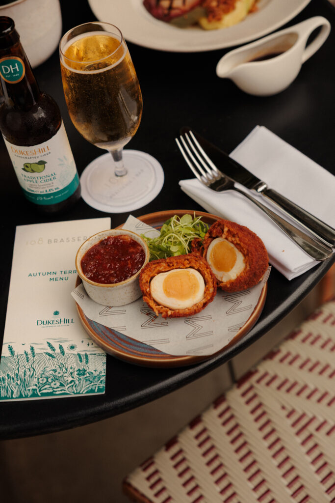 108 Brasserie Unveils its Autumn Terrace in partnership with DukesHill