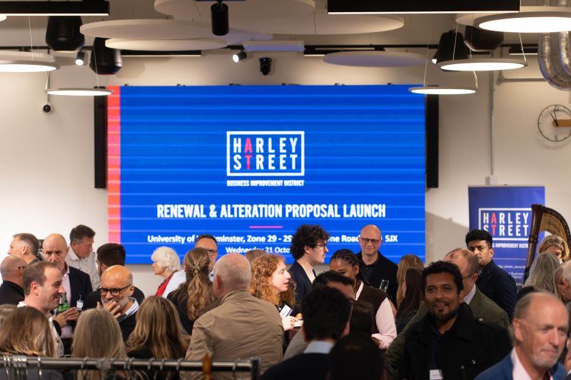 Harley Street BID unveils five-year plans ahead of renewal ballot